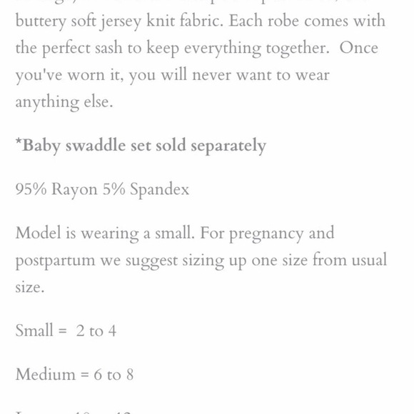 Milkmaids Robe - Picture 2 of 2